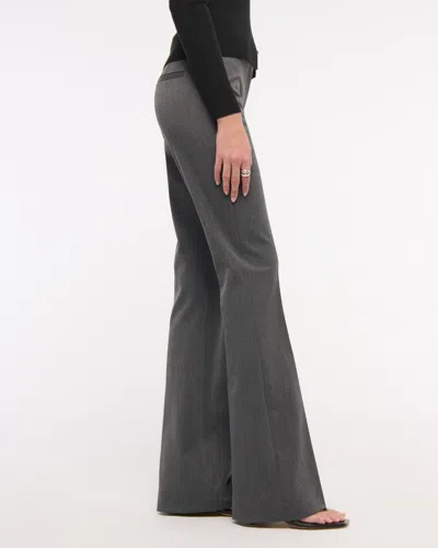 Abercrombie & Fitch Low Rise Stretch Slim Boot Pant In Gray