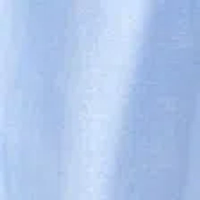 Abercrombie & Fitch Curve Love A&f Sloane Low Rise Tailored Linen-blend Pant In Blue