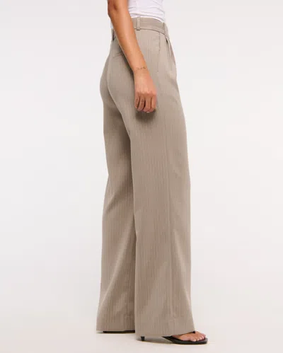 Abercrombie & Fitch A&f Sloane Tailored Wide Leg Pant