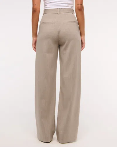 Abercrombie & Fitch A&f Sloane Tailored Wide Leg Pant