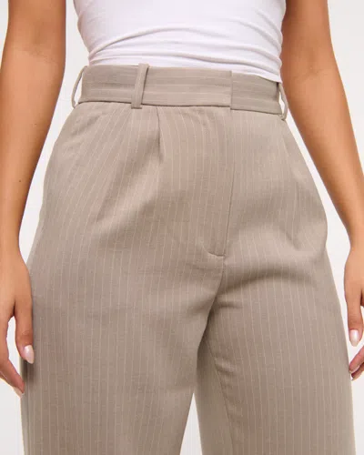 Abercrombie & Fitch A&f Sloane Tailored Wide Leg Pant