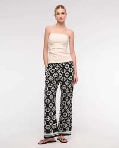 Abercrombie & Fitch Drapey Wide Leg Pull-on Pant