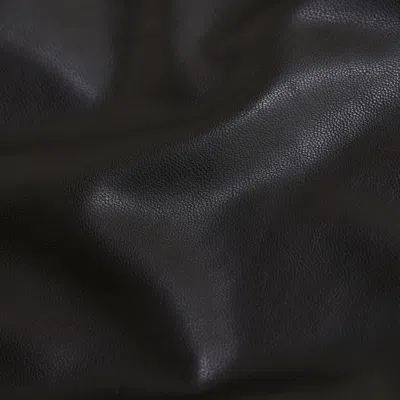 Abercrombie & Fitch Maternity Vegan Leather 90s Straight Pant In Black