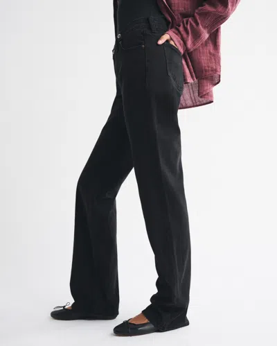 Abercrombie & Fitch High Rise 90s Relaxed Crossover Waistband Jean