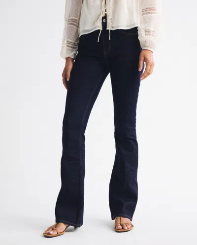 Abercrombie & Fitch High Rise Bootcut Jean In Brown