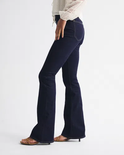 Abercrombie & Fitch High Rise Bootcut Jean In Brown