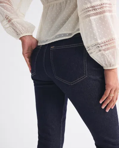 Abercrombie & Fitch High Rise Bootcut Jean In Brown