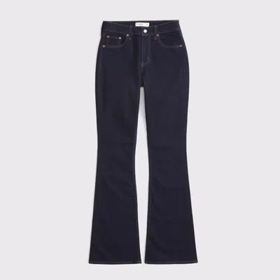 Abercrombie & Fitch Curve Love High Rise Bootcut Jean In Blue
