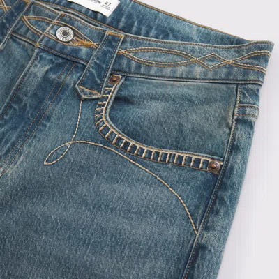 Abercrombie & Fitch Curve Love High Rise Bootcut Jean In Blue