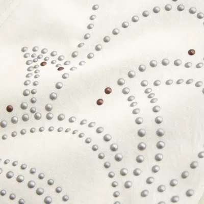 Abercrombie & Fitch High Rise Bootcut Jean In White