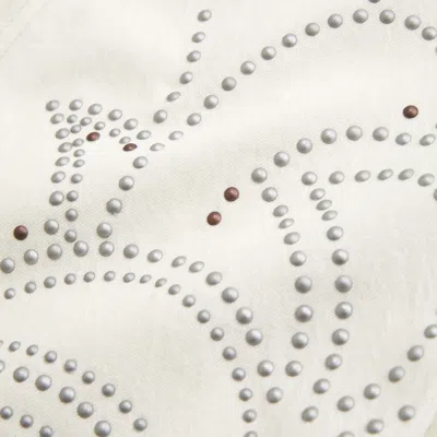 Abercrombie & Fitch Curve Love High Rise Bootcut Jean In White