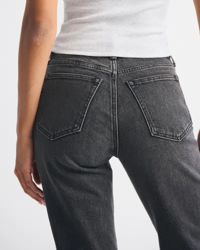 Abercrombie & Fitch High Rise 90s Relaxed Cuffed Hem Jean