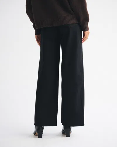 Abercrombie & Fitch High Rise Wide Leg Jean