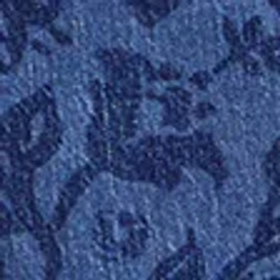 Abercrombie & Fitch Curve Love Mid Rise Bootcut Floral Print Jean