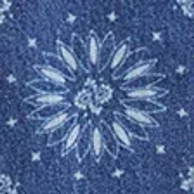 Abercrombie & Fitch Curve Love High Rise 90s Relaxed Bandana Print  Jean In Multi