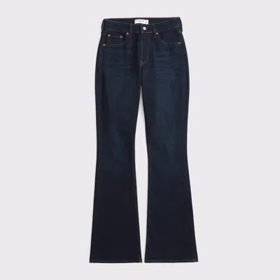 Abercrombie & Fitch Curve Love High Rise Bootcut Jean In Blue