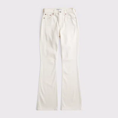 Abercrombie & Fitch High Rise Bootcut Jean In Sand