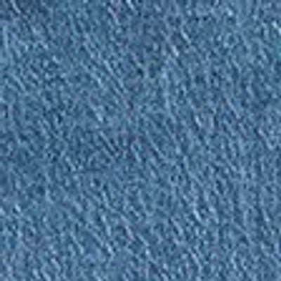 Abercrombie & Fitch Curve Love Mid Rise 90s Straight Jean In Green