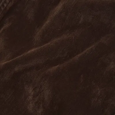 Abercrombie & Fitch Curve Love High Rise 90s Relaxed Velvet Jean In Blue