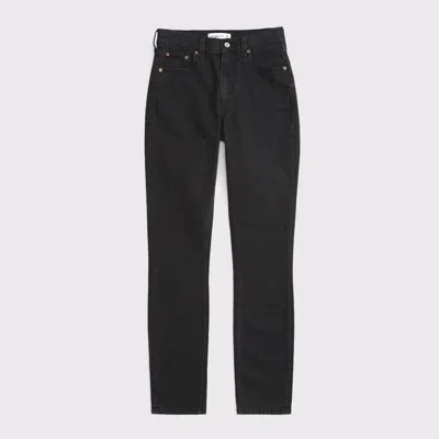 Abercrombie & Fitch High Rise Modern Skinny Jean In Black