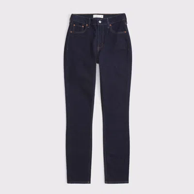 Abercrombie & Fitch Curve Love High Rise Modern Skinny Jean In Blue
