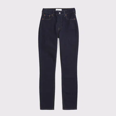 Abercrombie & Fitch High Rise Modern Skinny Jean In Blue