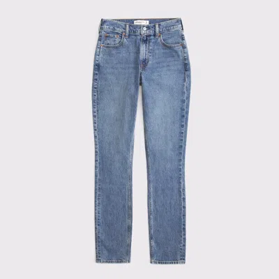 Abercrombie & Fitch High Rise Modern Skinny Jean In Blue