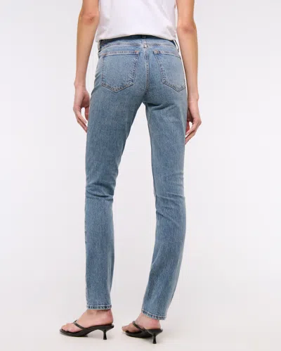 Abercrombie & Fitch High Rise Modern Skinny Jean In Blue