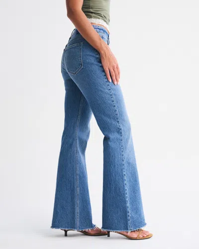 Abercrombie & Fitch Curve Love High Rise Flare Jean