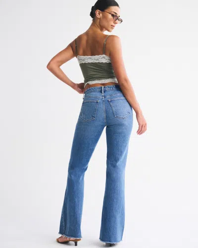 Abercrombie & Fitch Curve Love High Rise Flare Jean