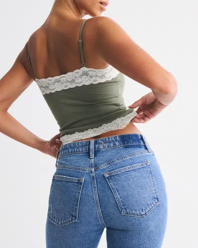 Abercrombie & Fitch Curve Love High Rise Flare Jean