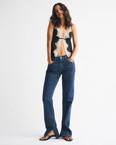 Abercrombie & Fitch Mid Rise 90s Straight Jean