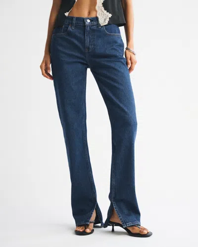 Abercrombie & Fitch Mid Rise 90s Straight Jean