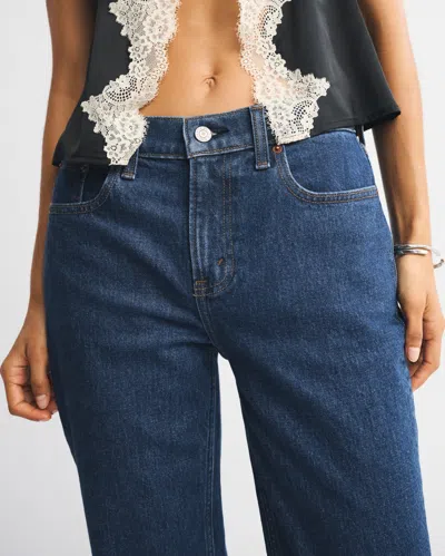 Abercrombie & Fitch Mid Rise 90s Straight Jean