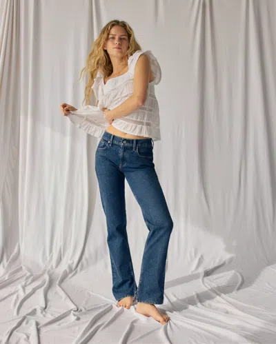 Abercrombie & Fitch Mid Rise 90s Straight Jean