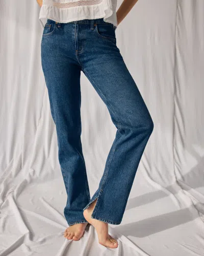 Abercrombie & Fitch Mid Rise 90s Straight Jean