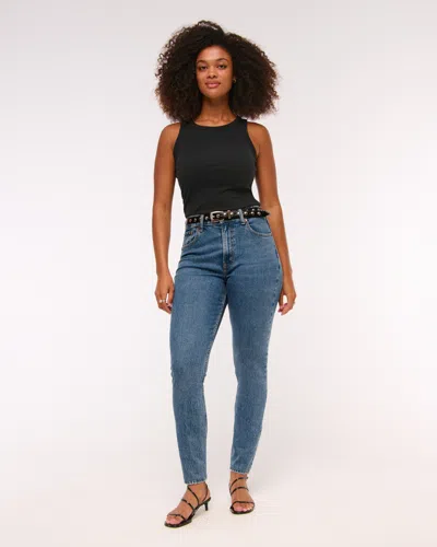 Abercrombie & Fitch Curve Love High Rise Modern Skinny Jean