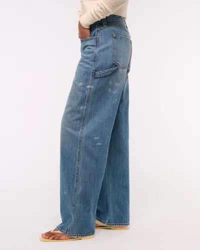 Abercrombie & Fitch Curve Love Low Rise Ultra Loose Jean