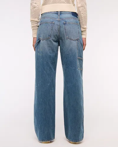 Abercrombie & Fitch Curve Love Low Rise Ultra Loose Jean