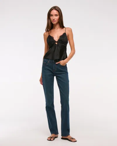 Abercrombie & Fitch Mid Rise 90s Straight Jean