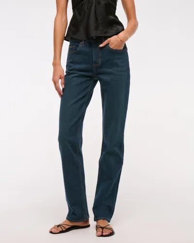 Abercrombie & Fitch Mid Rise 90s Straight Jean