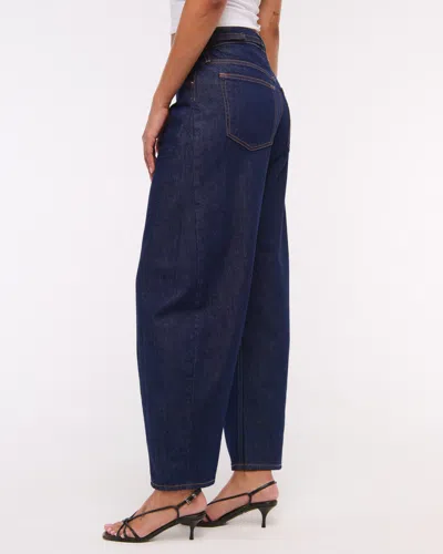 Abercrombie & Fitch Mid Rise Barrel Jean
