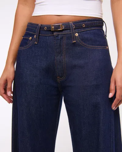 Abercrombie & Fitch Mid Rise Barrel Jean