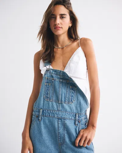 Abercrombie & Fitch Overalls In Blue