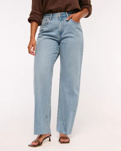 Abercrombie & Fitch Curve Love High Rise Loose Jean