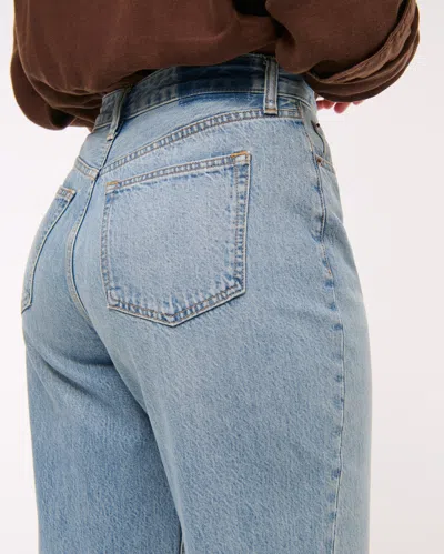 Abercrombie & Fitch Curve Love High Rise Loose Jean