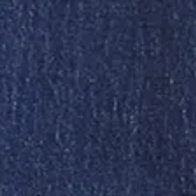 Abercrombie & Fitch Curve Love Ultra High Rise Ankle Straight Jean In Blue