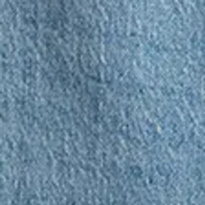 Abercrombie & Fitch Curve Love Mid Rise 90s Straight Jean In Blue