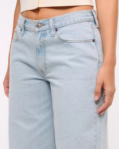 Abercrombie & Fitch Curve Love Low Rise Ultra Loose Jean