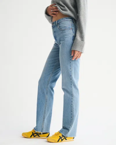 Abercrombie & Fitch Ultra High Rise 90s Straight Jean